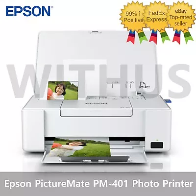 EPSON PictureMate PM-401 (Next Of PM-400) Ultra Compact Photo Printer - Tracking • $209.02