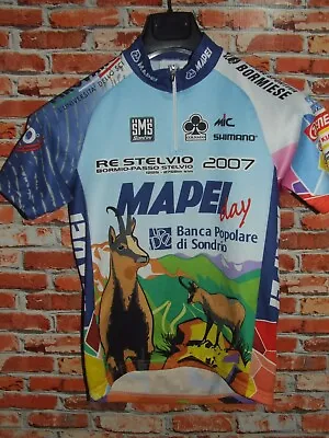 Mapei Day 2007 SANTINI Bike Cycling Jersey Shirt Maillot Cyclism Size S • $31.77