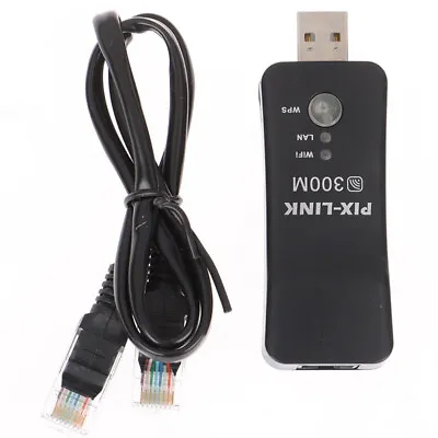Smart TV To UWA-BR100 Wifi Wireless USB LAN Adapter Wifi RepeaterR VnS8AU.WG • $17.75