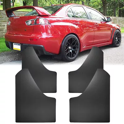 4x Front & Rear Mud Guard Flap Mudguard Splash Accessories For Mitsubishi Lancer • $29.11