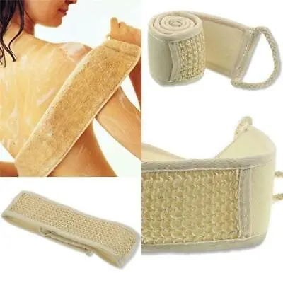 Exfoliating Loofah Loofa Back Strap Bath Shower Body Scrubber New Sponge U5U6 • $2.11