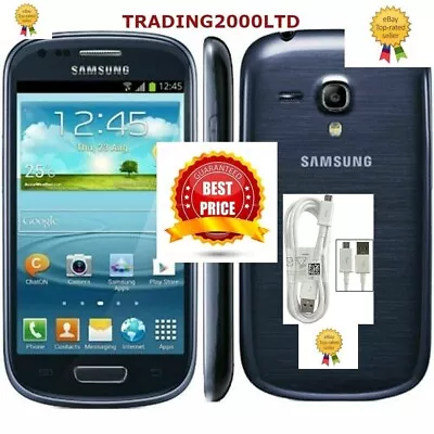 New Samsung Galaxy S III Mini GT-I8190 - 8GB - Pebble Blue (Unlocked) Smartphone • £28.99