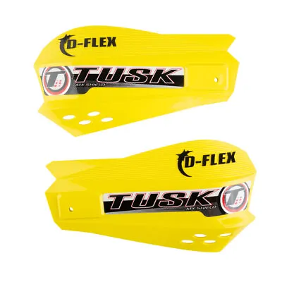 Tusk MX D Flex Replacement Plastic Hand Shields Yellow D-Flex Hand Guards • $23.98