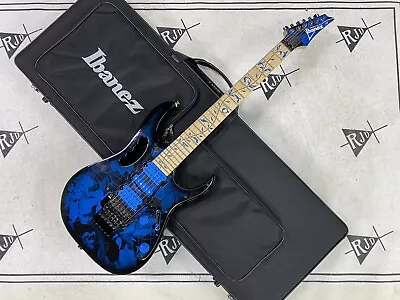 Ibanez Premium JEM77P Blue Floral Vai JEM Electric Guitar • $1350