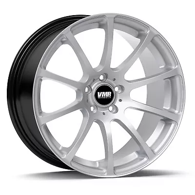 (1) 19  VMR Wheels V701 19x9.5 Et50 | 5x120 | 72.6mm Bore | Hyper Silver • $99.99