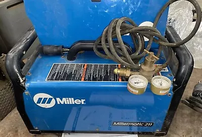 Miller Millermatic 211 MIG Welder GMAW Gas Shielded 110/220-*As-is Needs Repair* • $825