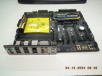 GIGABYTE GA-X99-UD4P LGA2011-3 Motherboard & I/O Shield I7-5930K I7-5960K *F23c • $110.95