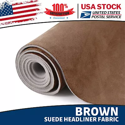 60 X47  Automotive Micro-Suede Headliner Fabric For Car Replacement/Repair/DIY • $25.29