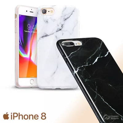 Marble TPU Jelly Gel Case Cover For IPhone 8 / IPhone 8 Plus / IPhone 7 Plus  • $5.99