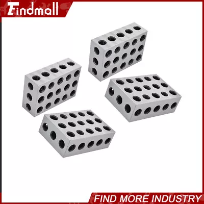 2 Matched Pair 2-4-6 Blocks 23 Holes .0002  Machinist Precision 246 Jig  2 4 6 • $122.54