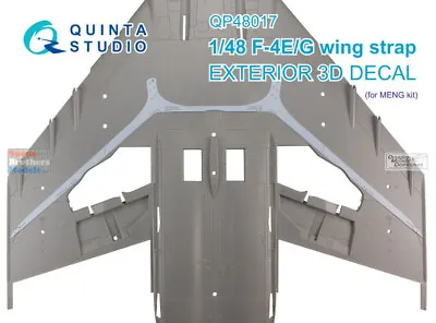 QTSQP48017 1:48 Quinta Studio Interior 3D Decal - F-4E F-4G Phantom II Wing • $18.19