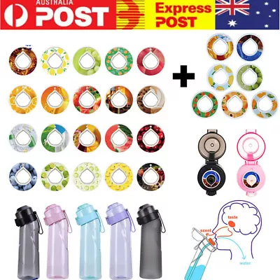 $32.59 • Buy 650ML Air Up Water Bottle Taste Pod Air Fruit Fragrance Flavored Water Bottle