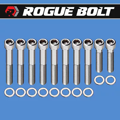 Ford Fe Intake Manifold Bolts Stainless Steel Kit 352 360 390 406 427 428 Edsel • $21.95