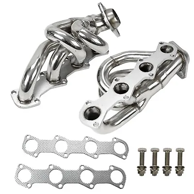 Fits Ford 1997-2003 F-150 F250 4.6L V8 Stainless Steel Shorty Manifold Header • $114.26