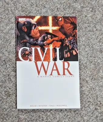 Civil War: A Marvel Comics Event By Mark Millar (English) Paperback Book Vines • $10.17