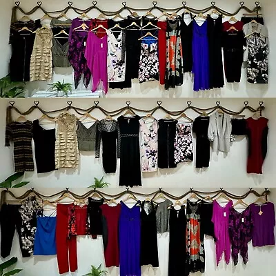 Huge 28 X Premium Dress Bundle +Designer  +NWT Gina Bacconi Lipsy Roman Quiz 14 • £57