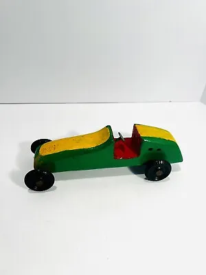 Vintage Wood Derby Race Car Racer 7” L • $8.49