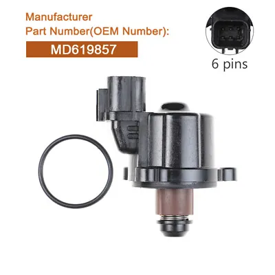 For Chrysler Mitsubishi V6 1450A116 MD628174 MD619857 Idle Air Control Valve • $18.93