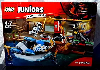 LEGO Ninjago Master Of Spinjitzu 10755 Zanes Car Chase Mit Dem Ninjaboot • $56.80