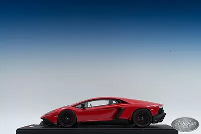 1/18 MR Collection Lamborghini Aventador 50th Anniversary Red With ADV1 Wheels  • $545