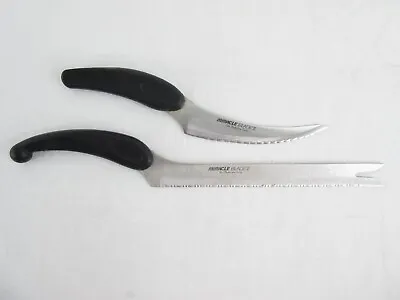 Miracle Blade III Knives All Purpose Slicer Fillet Serrated Perfection Series X2 • $22.95