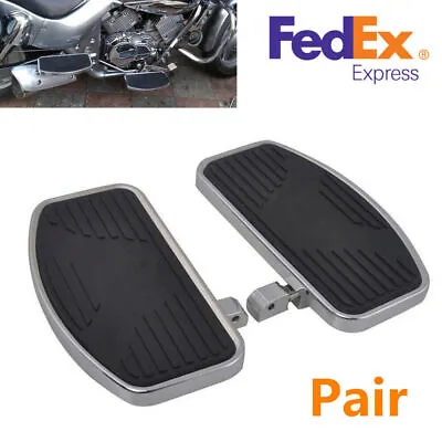 Pair Floorboards Pedal For Dyna Fat Bob/Low Rider/Street Bob/Super Glide • $43.39