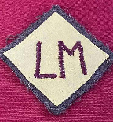 One British Military? Light Mortar? Shoulder Badge? - Embroidered Cloth • £4.99