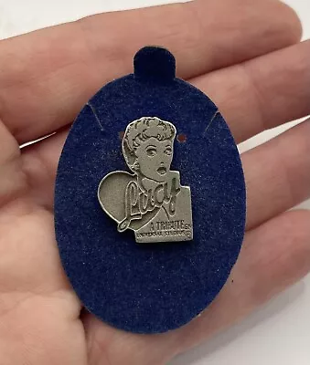 I Love Lucy Universal Studios A Tribute Pin Brooch Genuine Pewter • $9.99