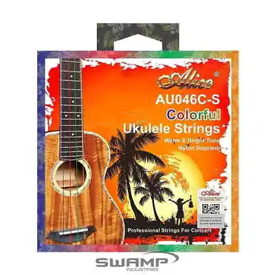 Alice AU046C Modified Nylon Colourful Soprano Ukulele String Set Warm And Bright • $5.99