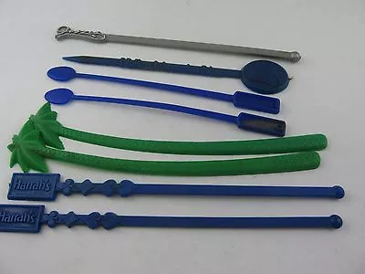 Lot Of Vintage Stir Sticks Swizzles Harrah's Holland America Line & More • $6.99