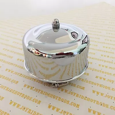 Hot Rod 2BRL  Domed Chrome Air Cleaners 2 5/8  Or 2 5/16  Neck • $22.95