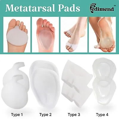 Pedimend™ Morton's Neuroma Metatarsal Pads-gel Ball Of Foot Pain Relief Cushions • £5.49