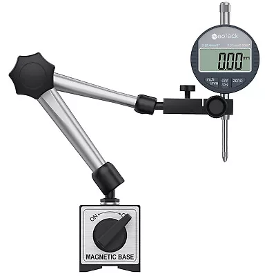 £45.59 • Buy Neoteck Dial Test Indicator DTI Gauge 0.01mm/0.0005  Magnetic Base Stand Holder