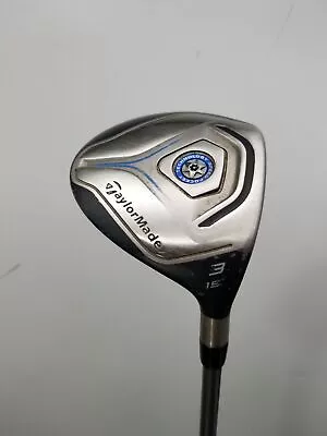 Taylormade Jetspeed 3 Wood 15* Stiff Ozik Matrix White Tie 55 X4 Fair • $37