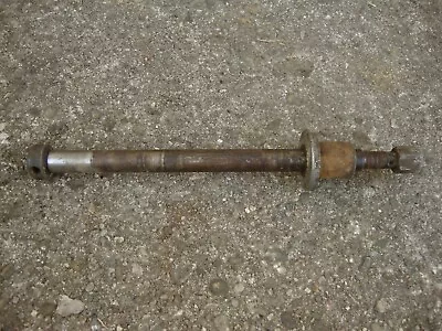 1976 Suzuki GT500 FRONT AXLE W SPACER + NUT T500 1975 1977 Gt-550 Gt-500 • $19.99