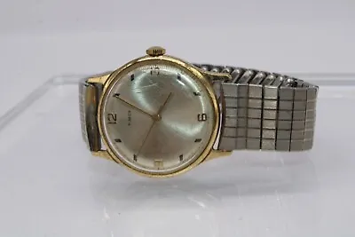 1970 Timex Men's Wrist Watch Winds Ticks / Untested Vertical / Horizontal #1179 • $9.98