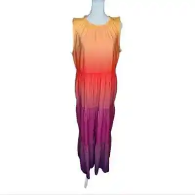 NEW Matilda Jane Enchanted Garden Waikiki Ombre Maxi Dress Size Small • $59.99