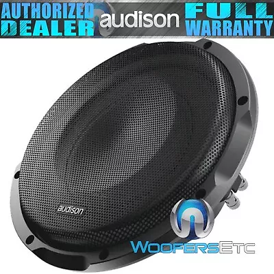 Audison Aps10s4s 10  800w Single 4ohm Subwoofer For Sealed Speaker Enclosure Box • $379.99