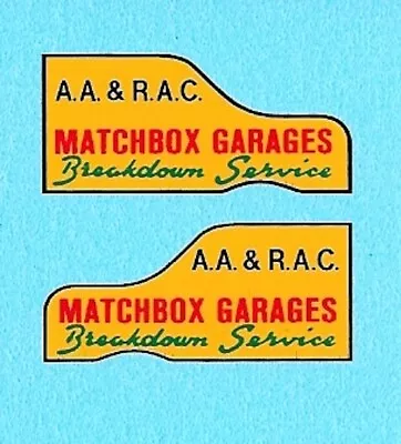 Matchbox 13 Ford Thames Trader | Garage Breakdown Service | Waterslide Decal • $4.37