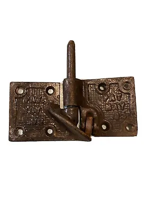 Antique Vintage Cast Iron 1893 Lift Up Shutter Hinge Door Industrial Part • $10