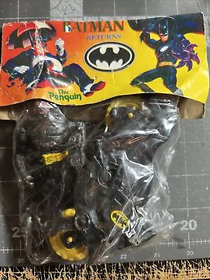 RARE VINTAGE TOY MEXICAN ACTION FIGURE BOOTLEG SUPER HEROES- Batman & Motorcycle • $16.99