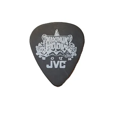Motley Crue Mick Mars Signature Tour Jvc Maximum Rock Tour Guitar Pick 2000 • $45