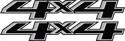 2014 -2016 Aftermarket 4x4 BLACKOUT Replacement Decals Sticker Set 4WD Chevy GMC • $10.99