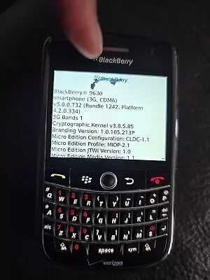 BlackBerry Curve 9630 - Black (Verizon) Small Blotch On Screen As Is  • $23