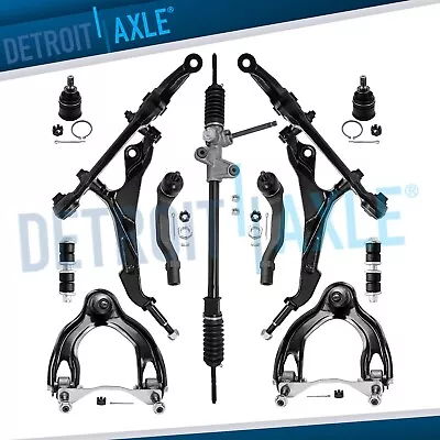 11pc Complete New Manual Steering Rack And Pinion Suspension Kit For Honda Civic • $268.36