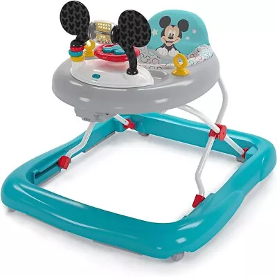 Disney Baby Mickey Mouse Blue Original Bestie 2-in-1 Infant Activity Walker New • $43.99