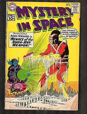 £17.81 • Buy Mystery In Space #69 ~ Adam Strange/ Aqua Ray Weapon ~ 1961 (2.5/3.0) WH
