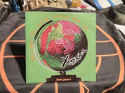 X Ray Spex The Day The World Turned Day Glo 1978 INT553 A Nick W Cut Etch EX/EX • £25.50