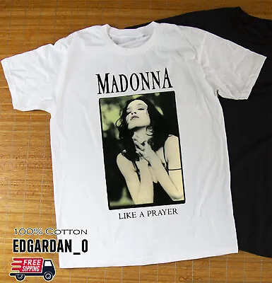 Madonna - Like A Prayer Song T-Shirt Unisex Music Free Shipping • $29.99