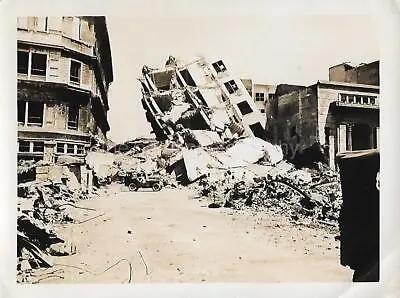 MANILA PHILIPPINES 1940's WW2 DEVASTATION Found Photograph BLACK+WHITE 210 43 W • $11.69
